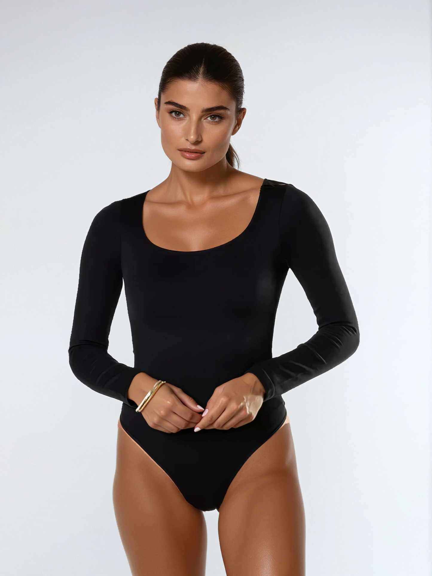 Comfit® Sophia - Eleganter Bodysuit mit langen Ärmeln