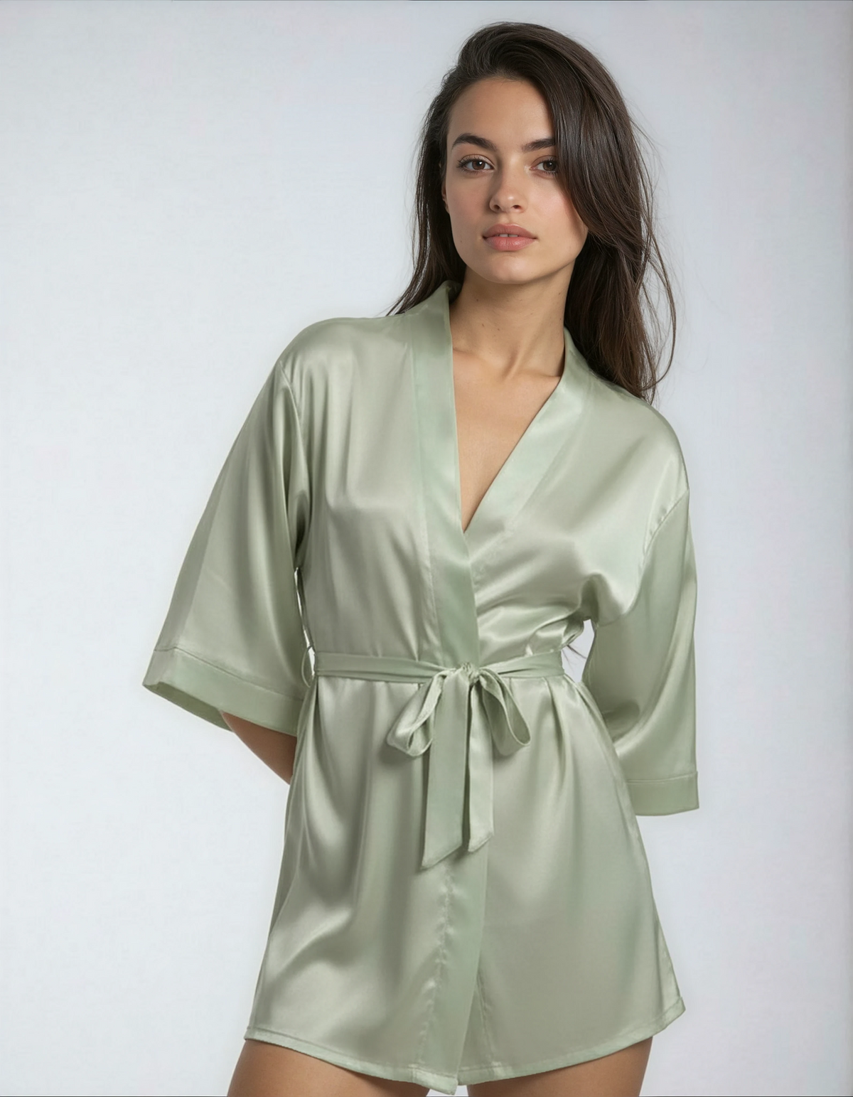 Comfit® – Luxuriöser Satin-Kimono