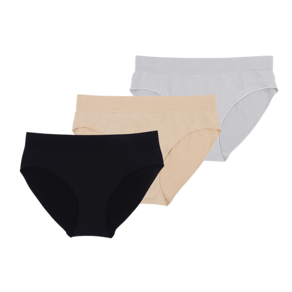 Comfit® Nahtloser Klassischer Slip (3er-Pack)