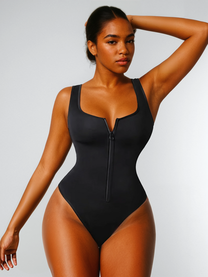 Comfit® Romy - Shaping-Badeanzug mit Reissverschluss